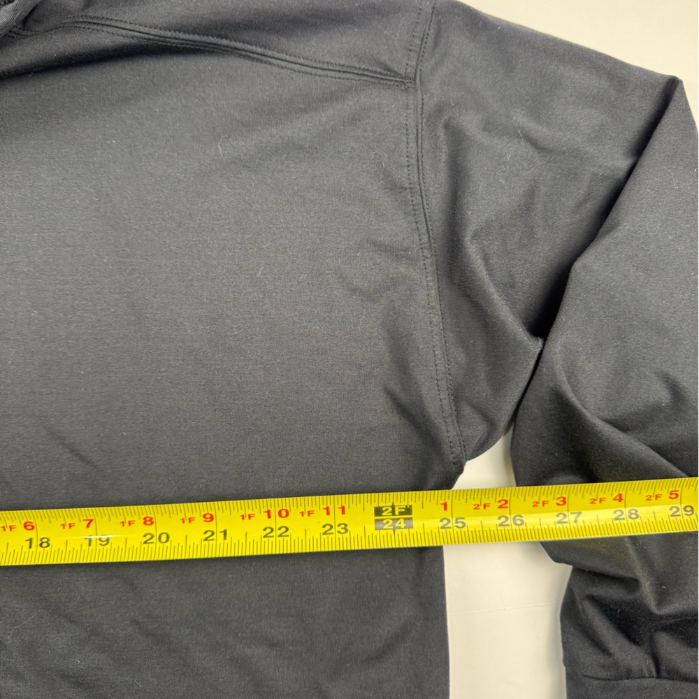 All in Motion Dark Black Cropped lightweight Hoodie size xxl - Picture 4 of 7